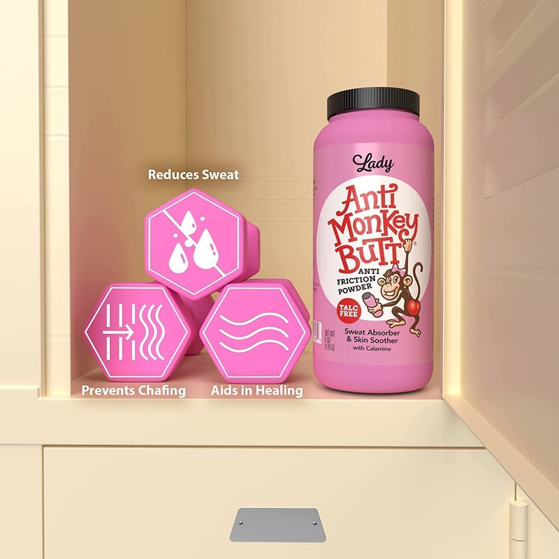 Anti Monkey Butt Lady Powder, 2 Count - Image 1